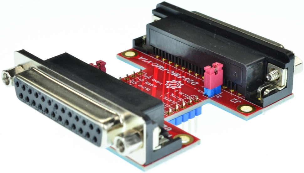 DB25 Female Printer Port connector Breakout Board